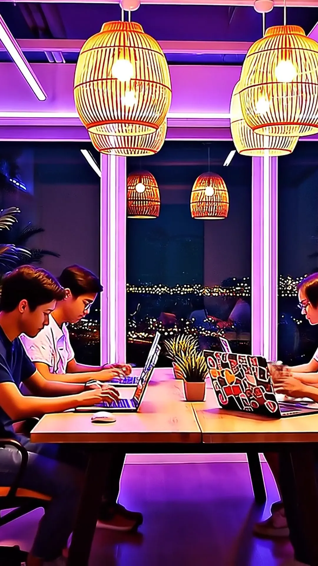 The Tideline founding team in Manila